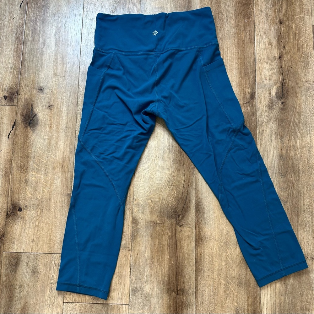 Athleta Ultimate Stash Pocket Textured 7/8 Tight Leggings Size Small - Picture 8 of 16